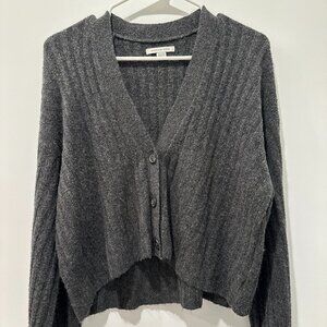 Cropped Oversize Cardigan